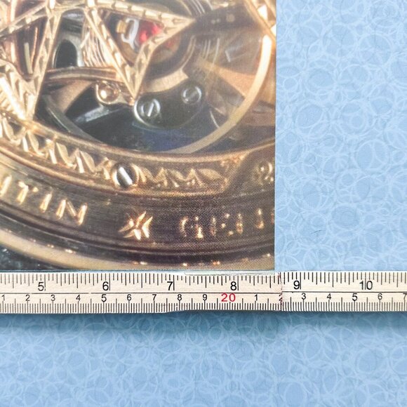 Vacheron Constantin Vintage Watch Ad – Swiss Luxury Gold Book Print - Picture 4 of 5